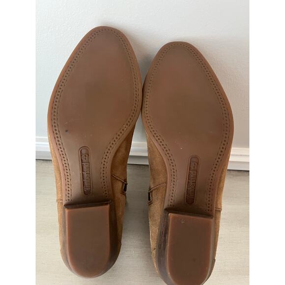 Timberland Women’s Carleton Side-Zip Suede Ankle Boots Size 8 - Picture 8 of 8